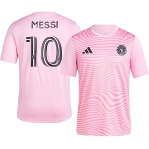 ADIDAS Messi Jersey for Women in Pink Stripe